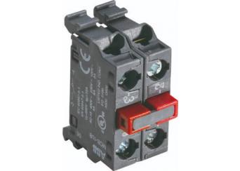 Блок контактный MCB-02 фронтального монтажа 2НЗ